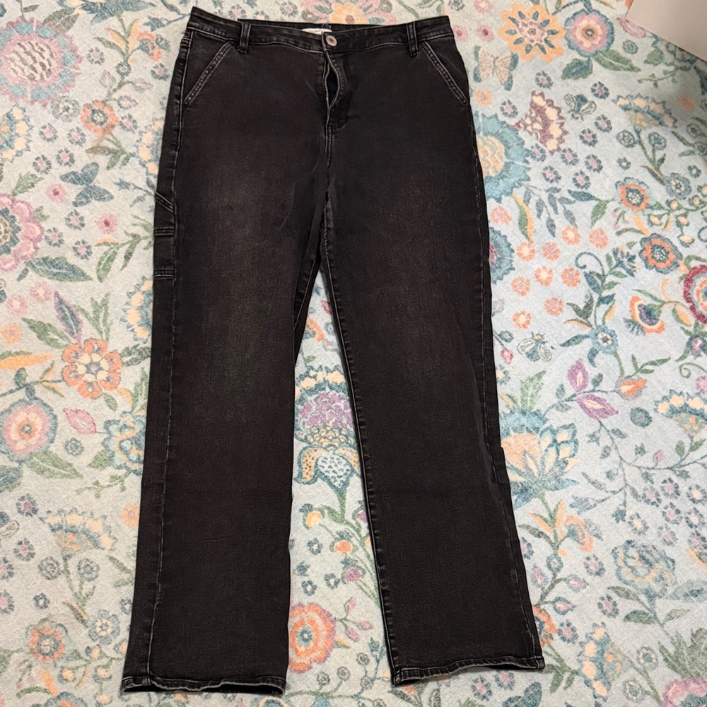 STS Blue Black Flare Women's Jeans